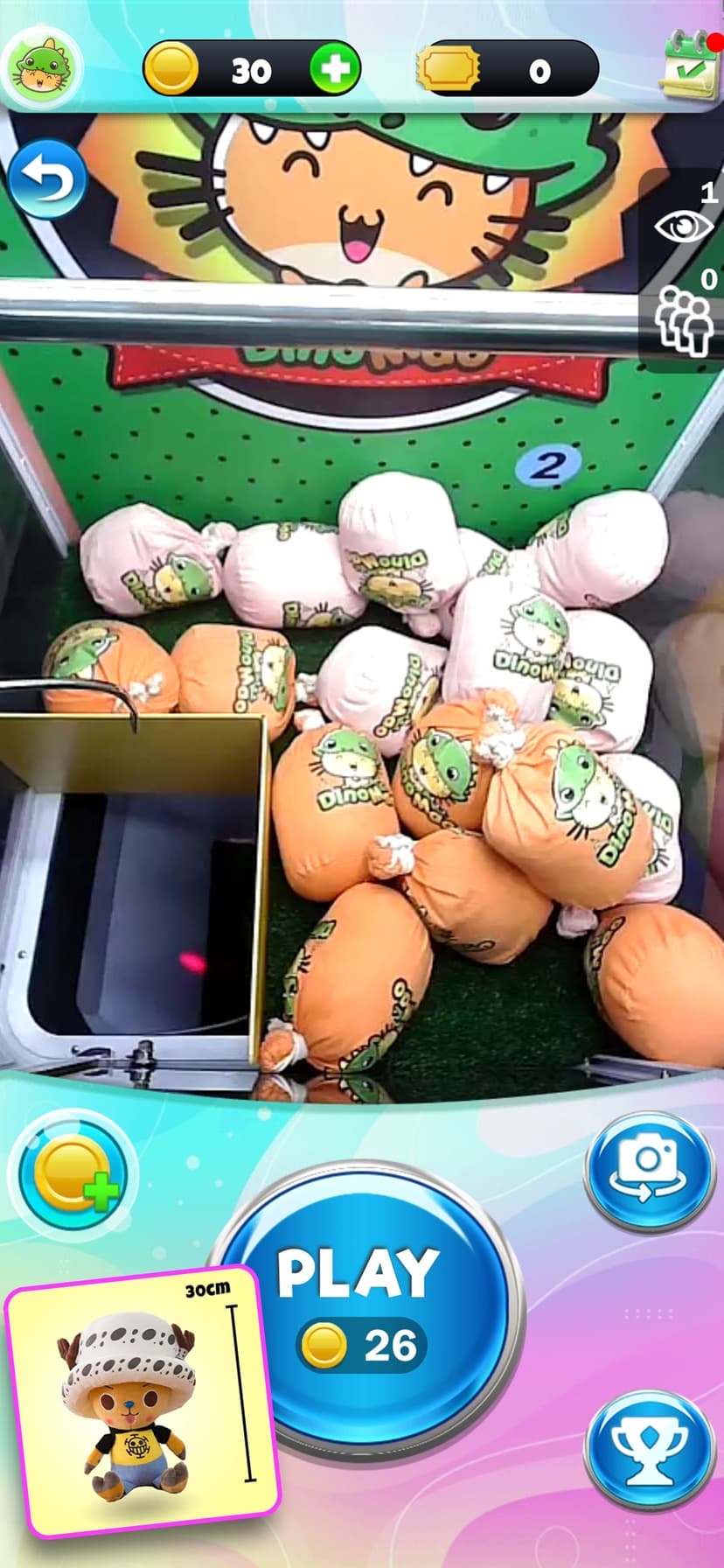 DinoMao Real Claw Machine Game screenshot 9 - screenshot