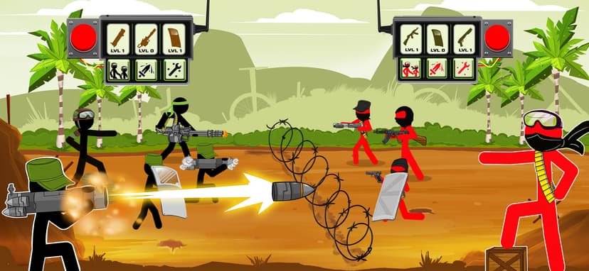 Stickman Army : Team Battle screenshot 1 - screenshot