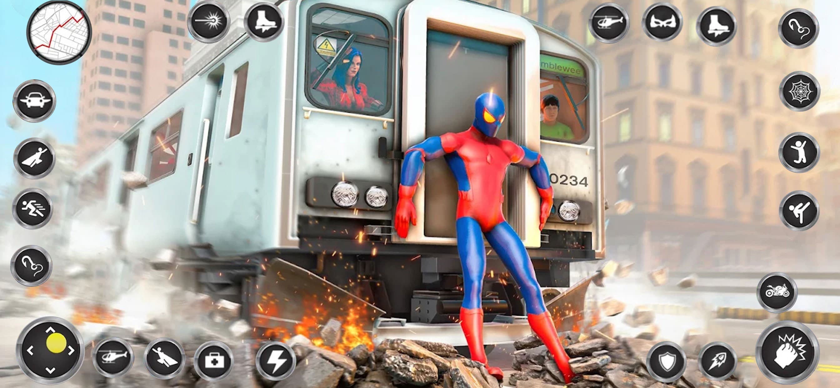 Spider Rope Hero Man Games screenshot 3 - screenshot