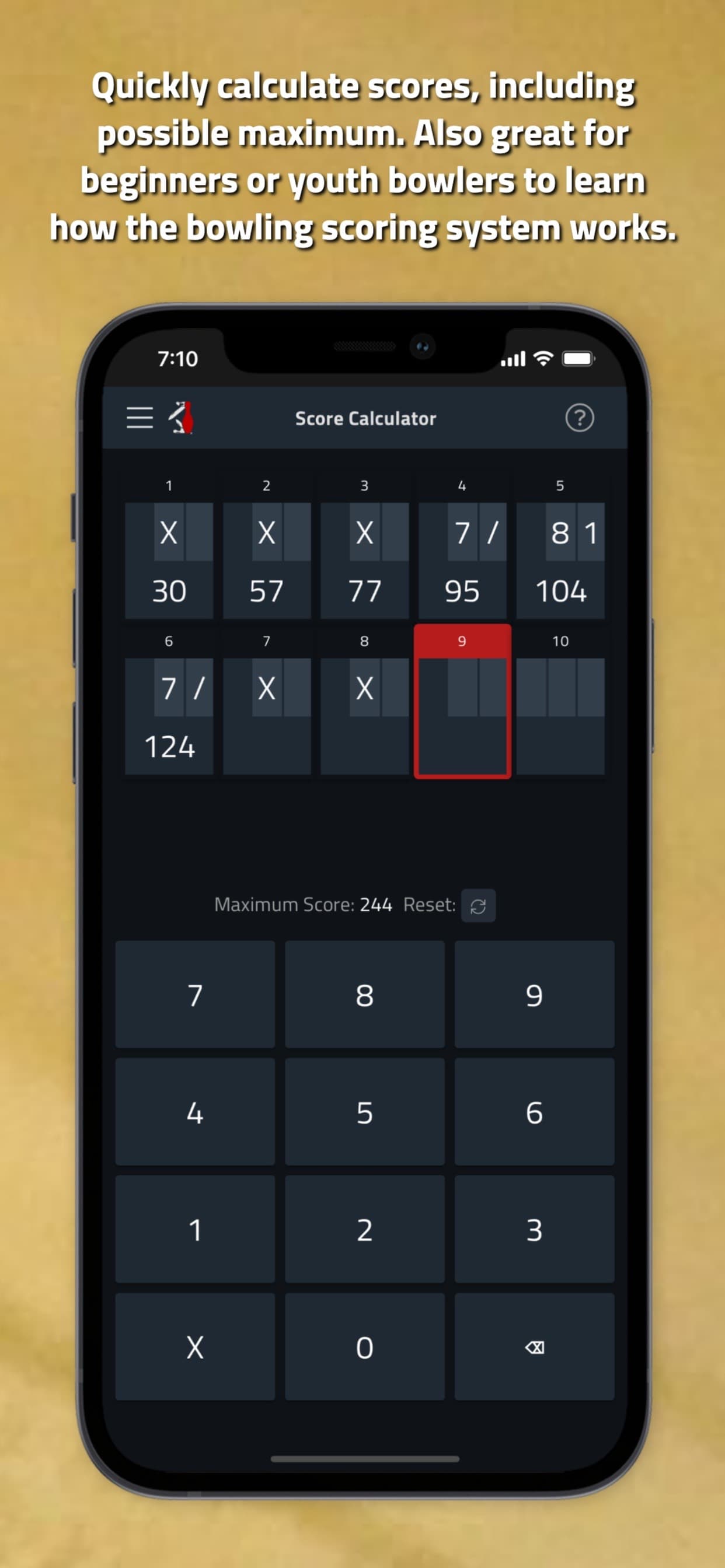 Tenpin Toolkit: Bowling Tools screenshot 9 - screenshot