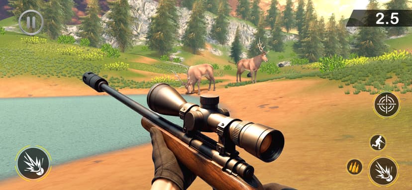 Sniper Hunting Games 2025 screenshot 1 - screenshot