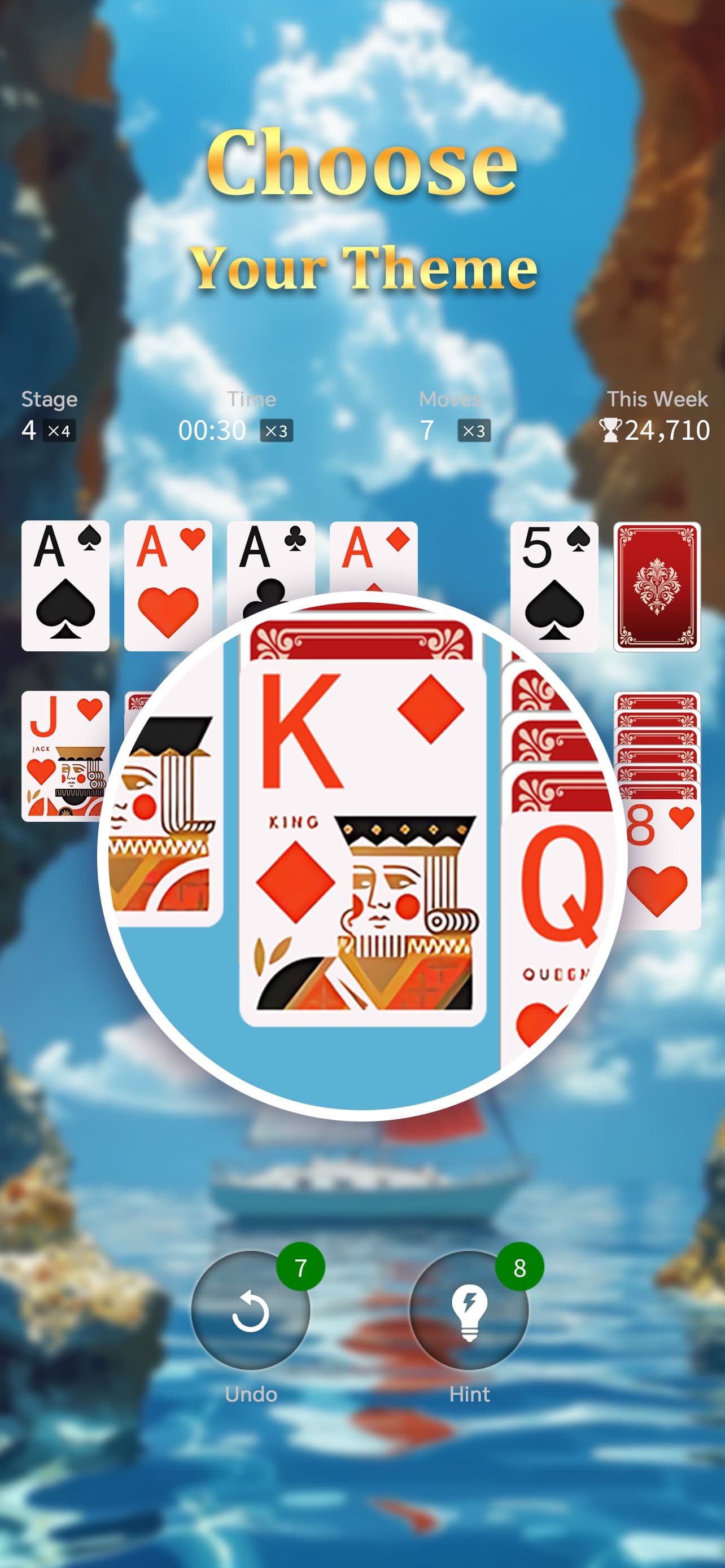 Solitaire Cozy - Big Card screenshot 3 - screenshot