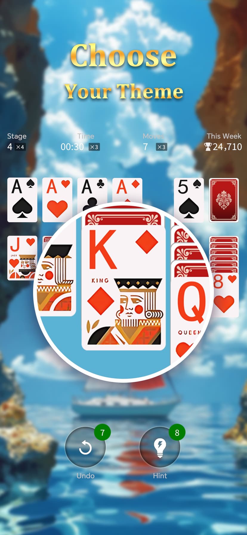Solitaire Cozy - Big Card screenshot 3 - screenshot