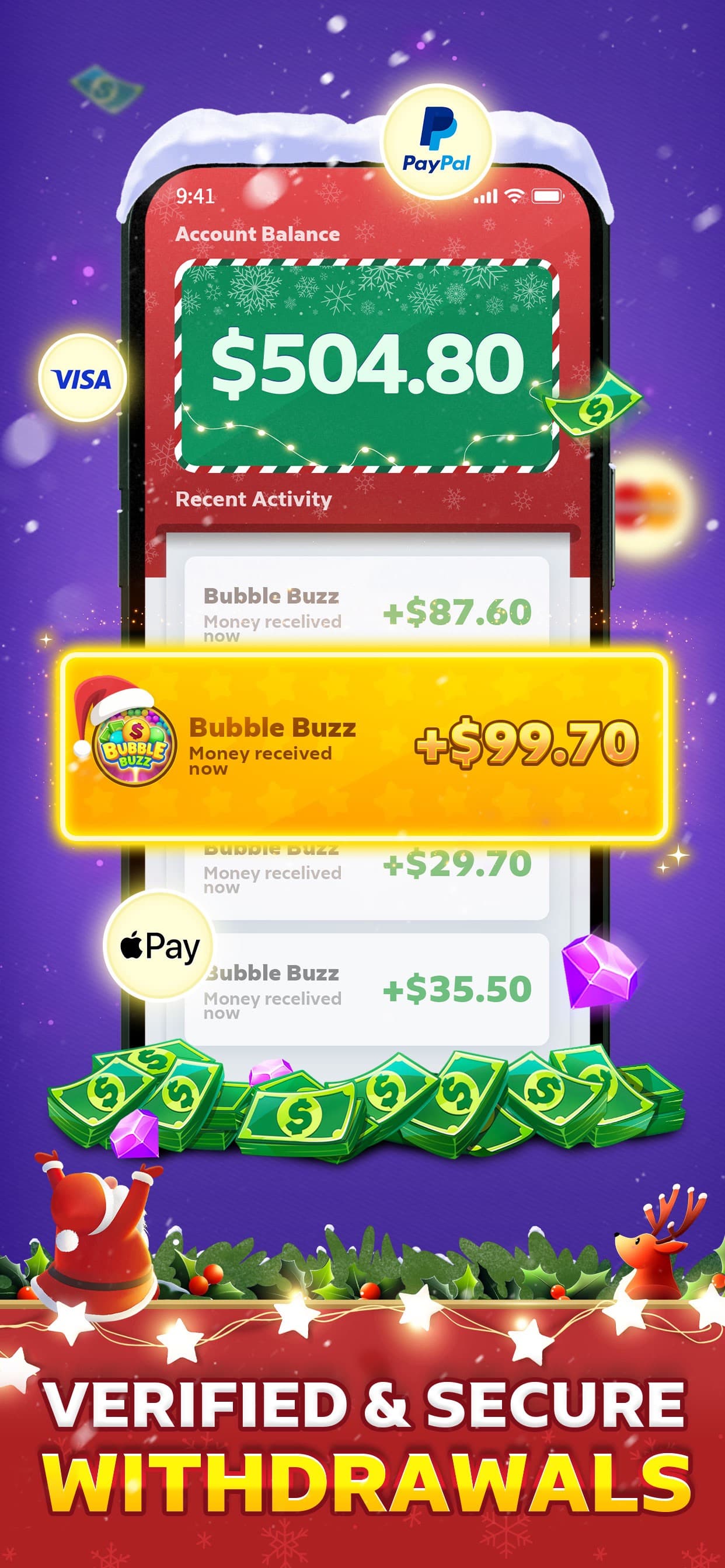 Bubble Buzz: Win Real Cash screenshot 3 - screenshot