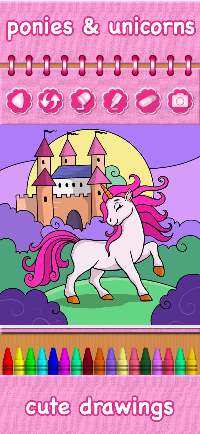 Pony Princess Coloring Book screenshot 5 - screenshot