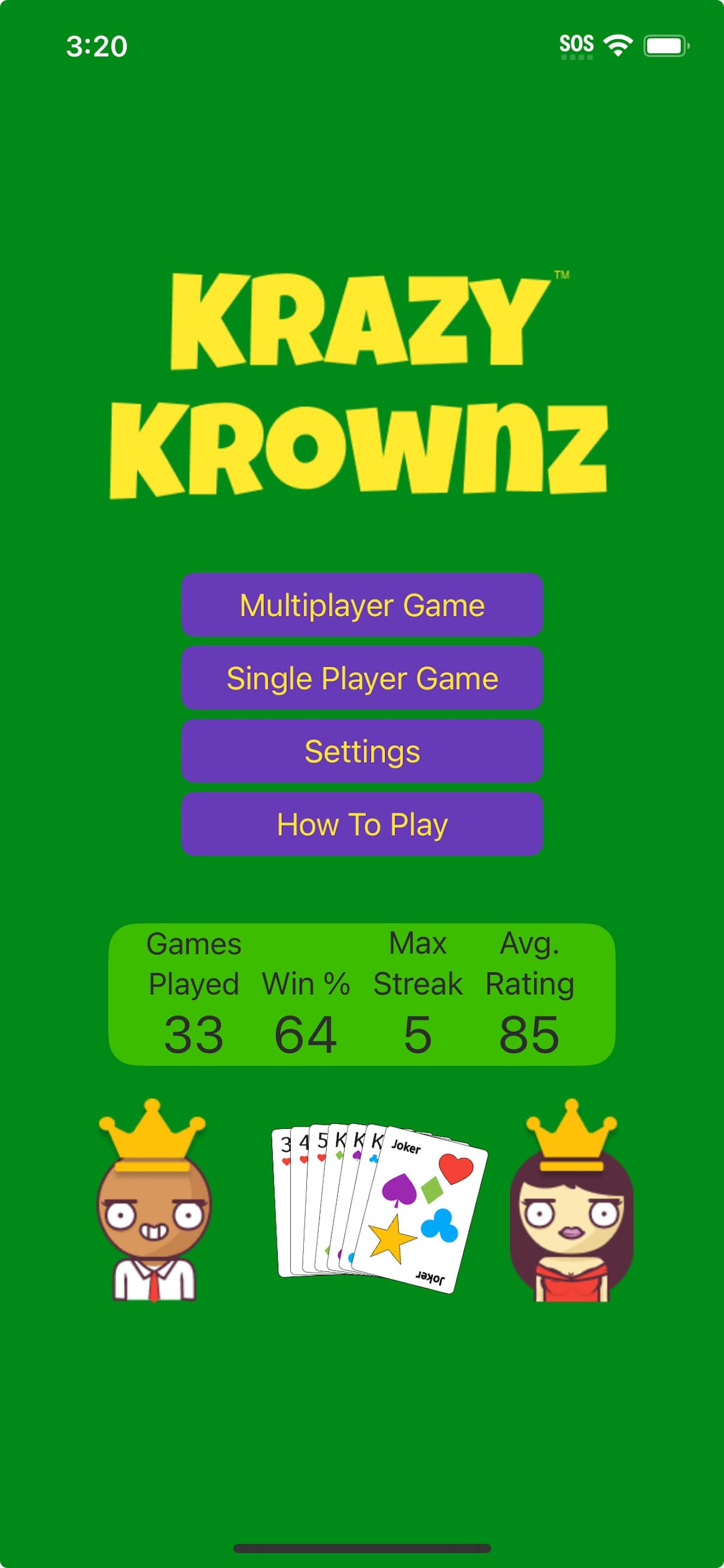 Krazy Krownz screenshot 3 - screenshot