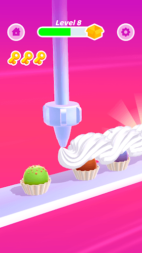 Perfect Cream: Cake Games screenshot 3 - screenshot
