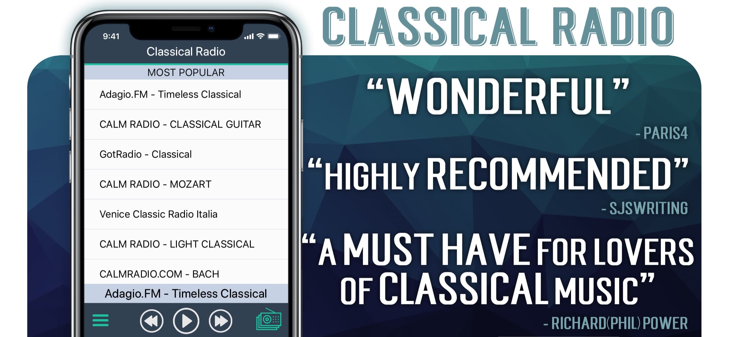 Classical Radio+ screenshot 2 - screenshot