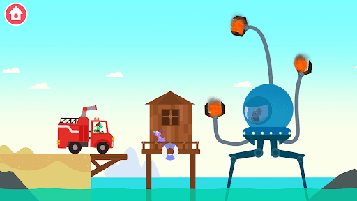 Dinosaur Fire Truck: for kids screenshot 10 - screenshot