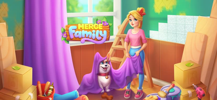 Merge Family - House Design screenshot 1 - screenshot