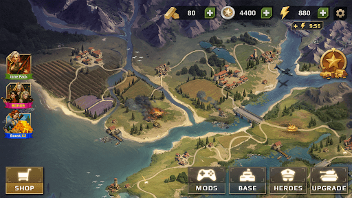 WWII Defense: RTS Army TD game screenshot 4 - screenshot