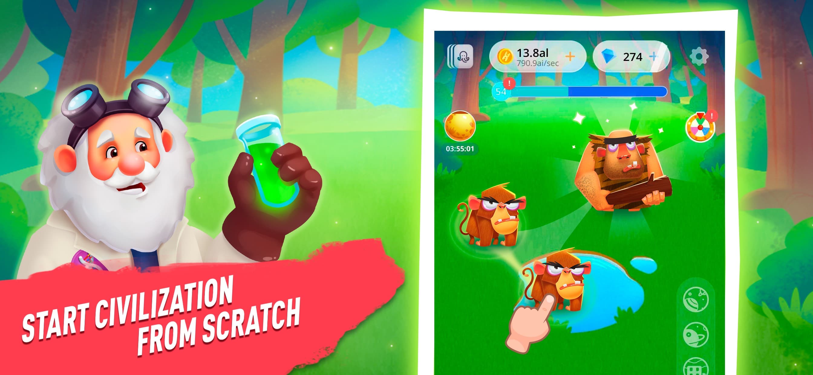 Human Evolution - Idle Clicker screenshot 3 - screenshot