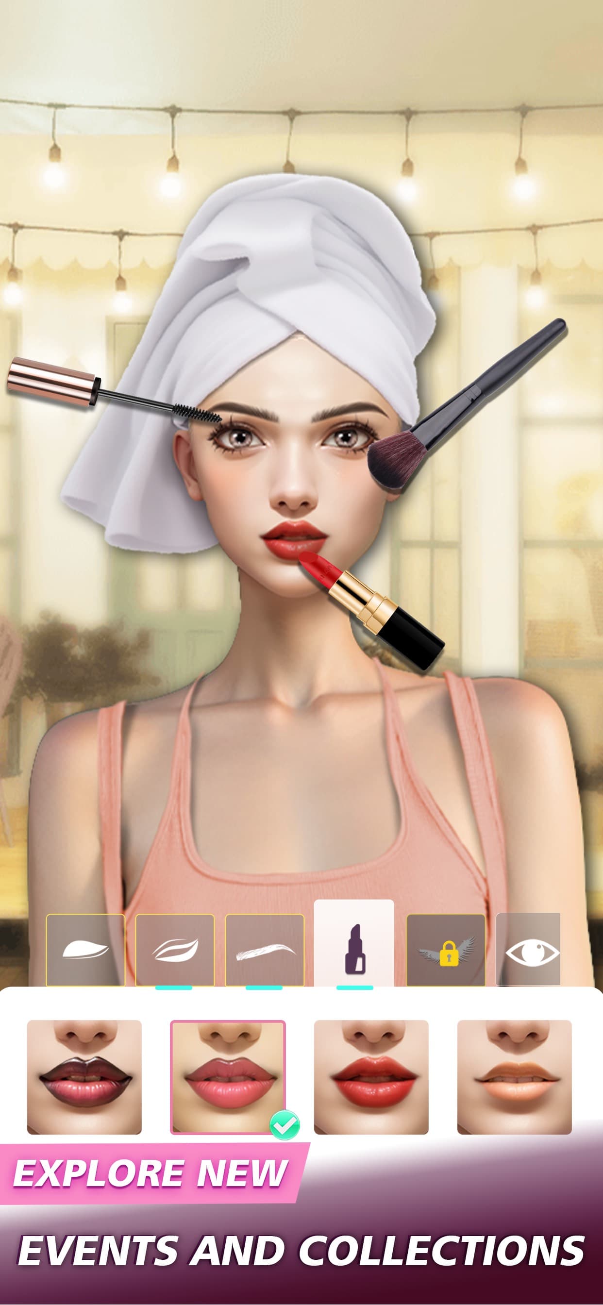 Fashion dress up:girl makeover screenshot 5 - screenshot