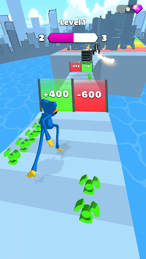 Kaiju Run - Dzilla Enemies screenshot 2 - screenshot