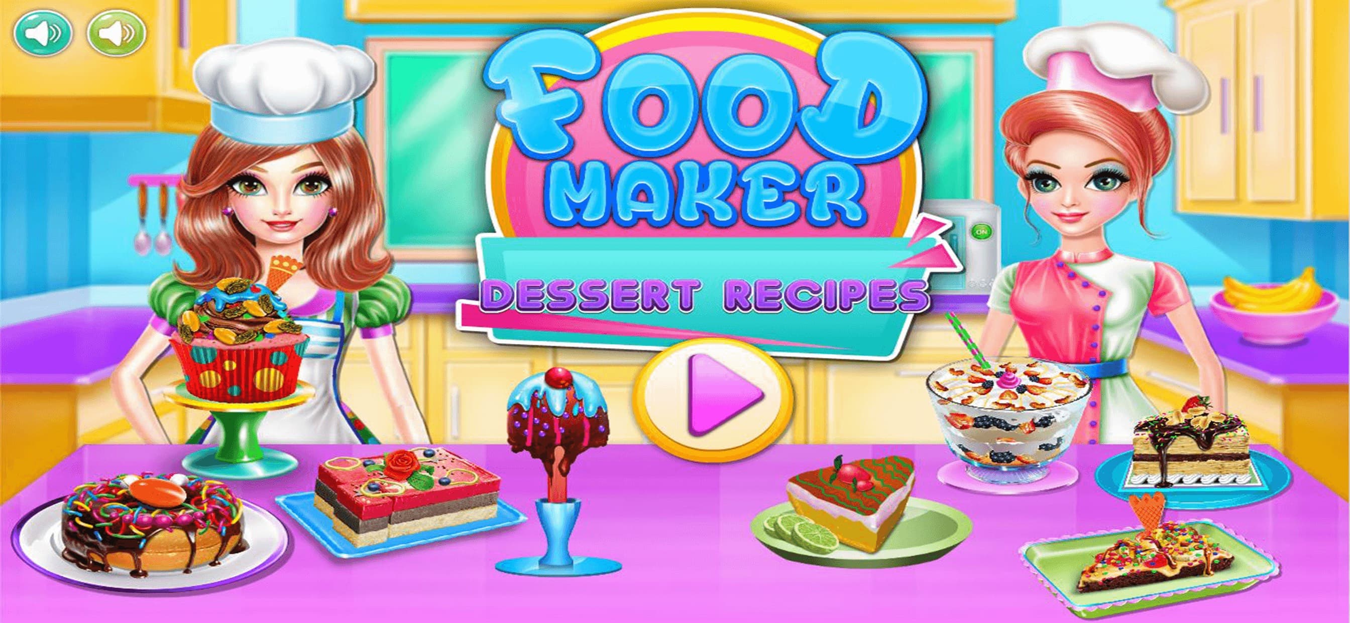 Food Maker - Dessert Recipes screenshot 1 - screenshot