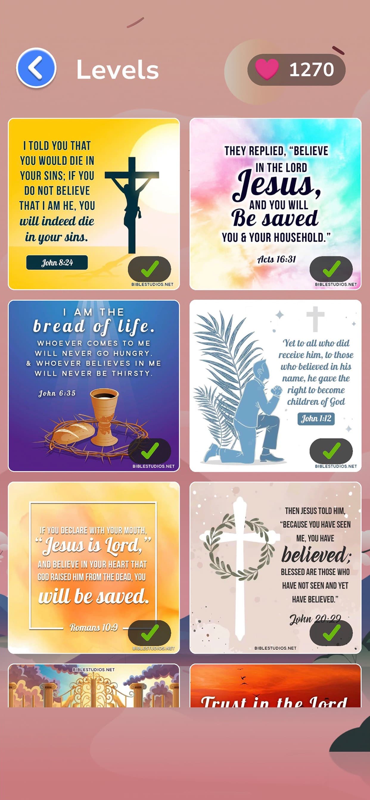 Bible Word Search Games screenshot 5 - screenshot