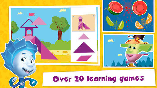 The Fixies Math Learning Games screenshot 1 - screenshot