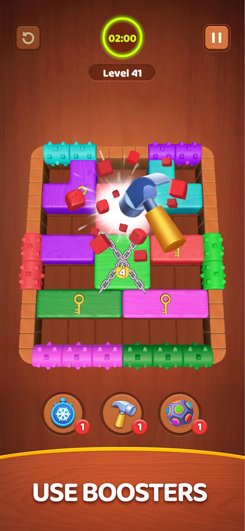 Wood Block Jam screenshot 3 - screenshot