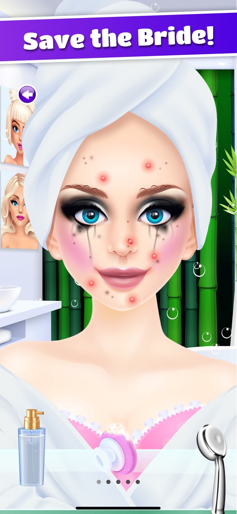 Wedding Makeover: Salon Games screenshot 2 - screenshot