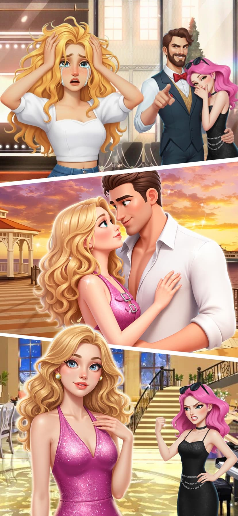 Beauty Merge - Makeup Story screenshot 4 - screenshot
