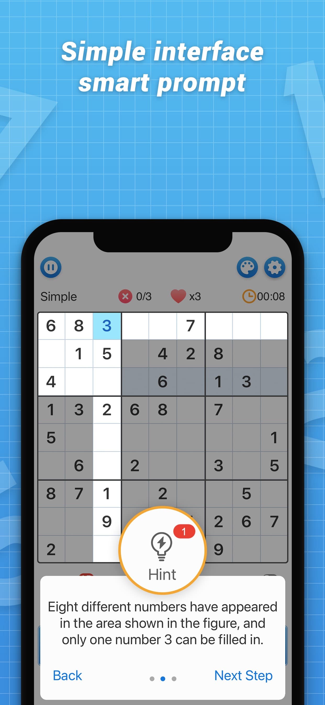 Sudoku - Exercise your brain screenshot 3 - screenshot