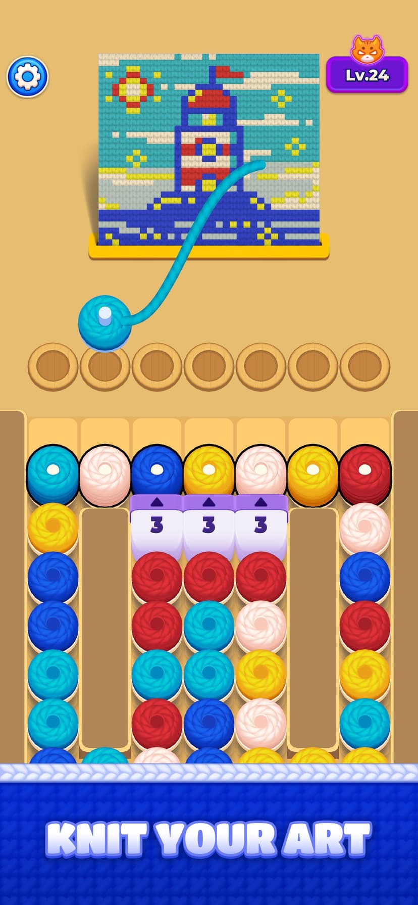 Color Spool Match screenshot 3 - screenshot