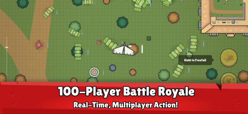 ZombsRoyale.io screenshot 1 - screenshot
