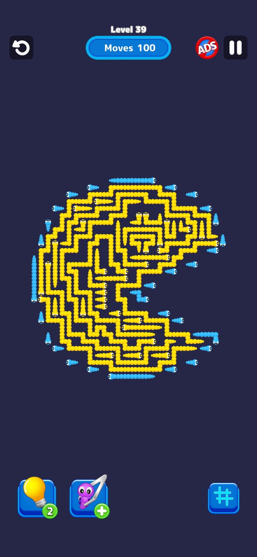 Worm Escape : Tap Out Puzzle screenshot 3 - screenshot