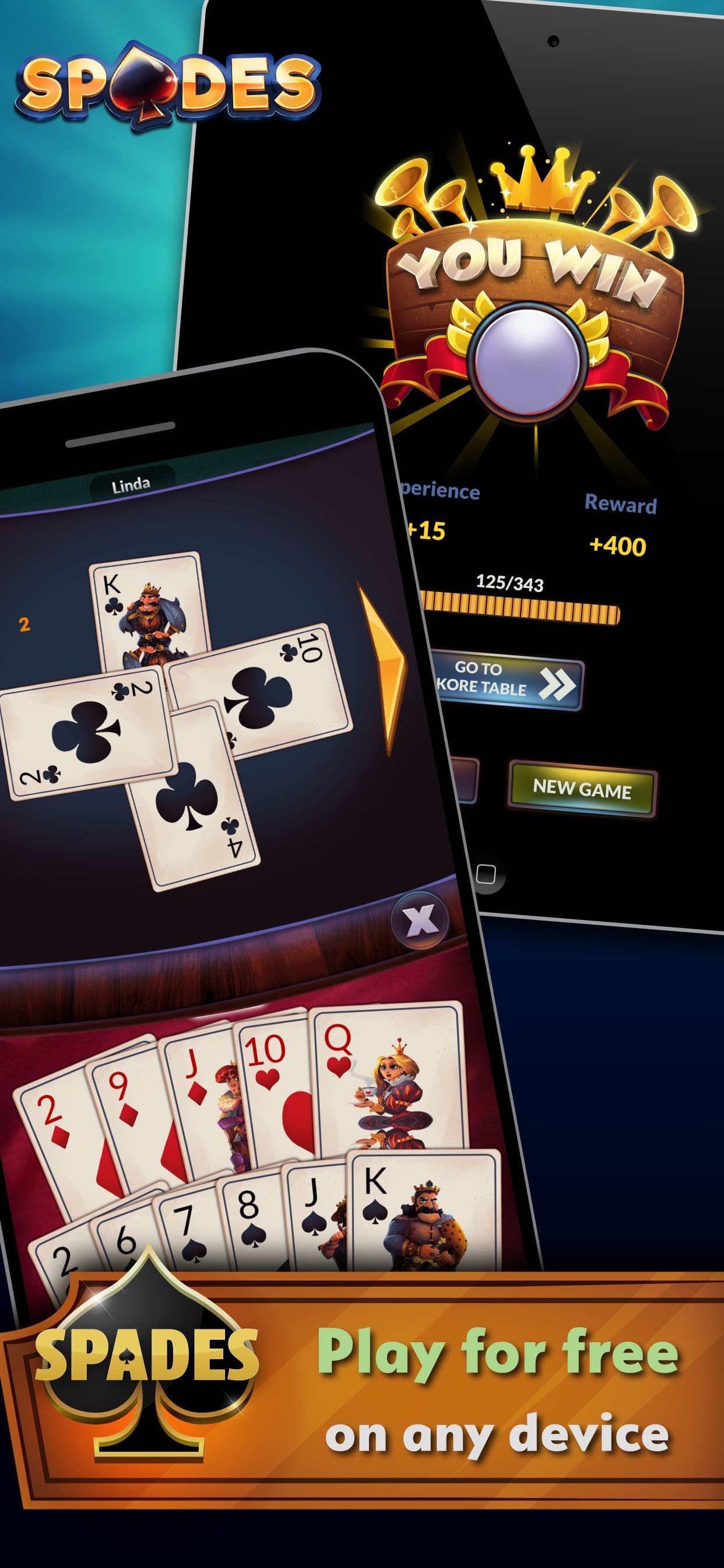 Spades - Offline screenshot 4 - screenshot