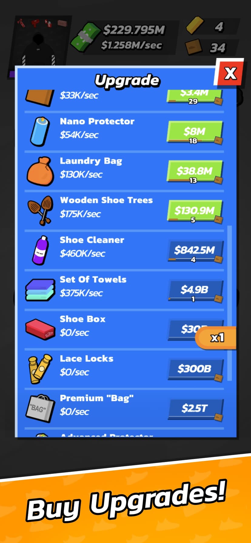 Sneaker Clicker 2 screenshot 3 - screenshot