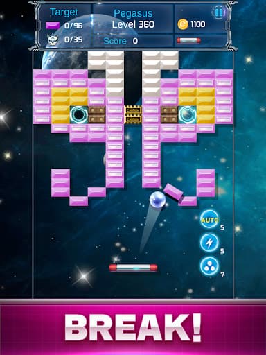 Brick Breaker : Space Outlaw screenshot 17 - screenshot