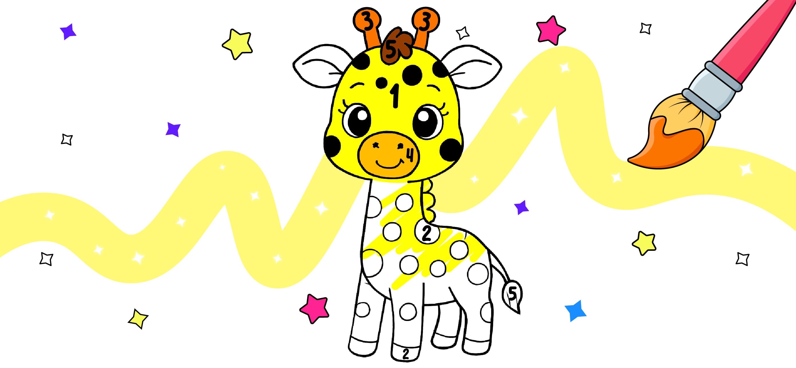 Fun Coloring Book - By number screenshot 2 - screenshot