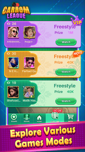 Carrom League: Friends Online screenshot 7 - screenshot