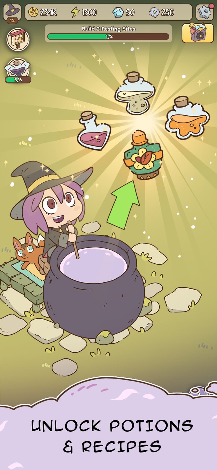 Potions & Spells: Idle Witches screenshot 6 - screenshot