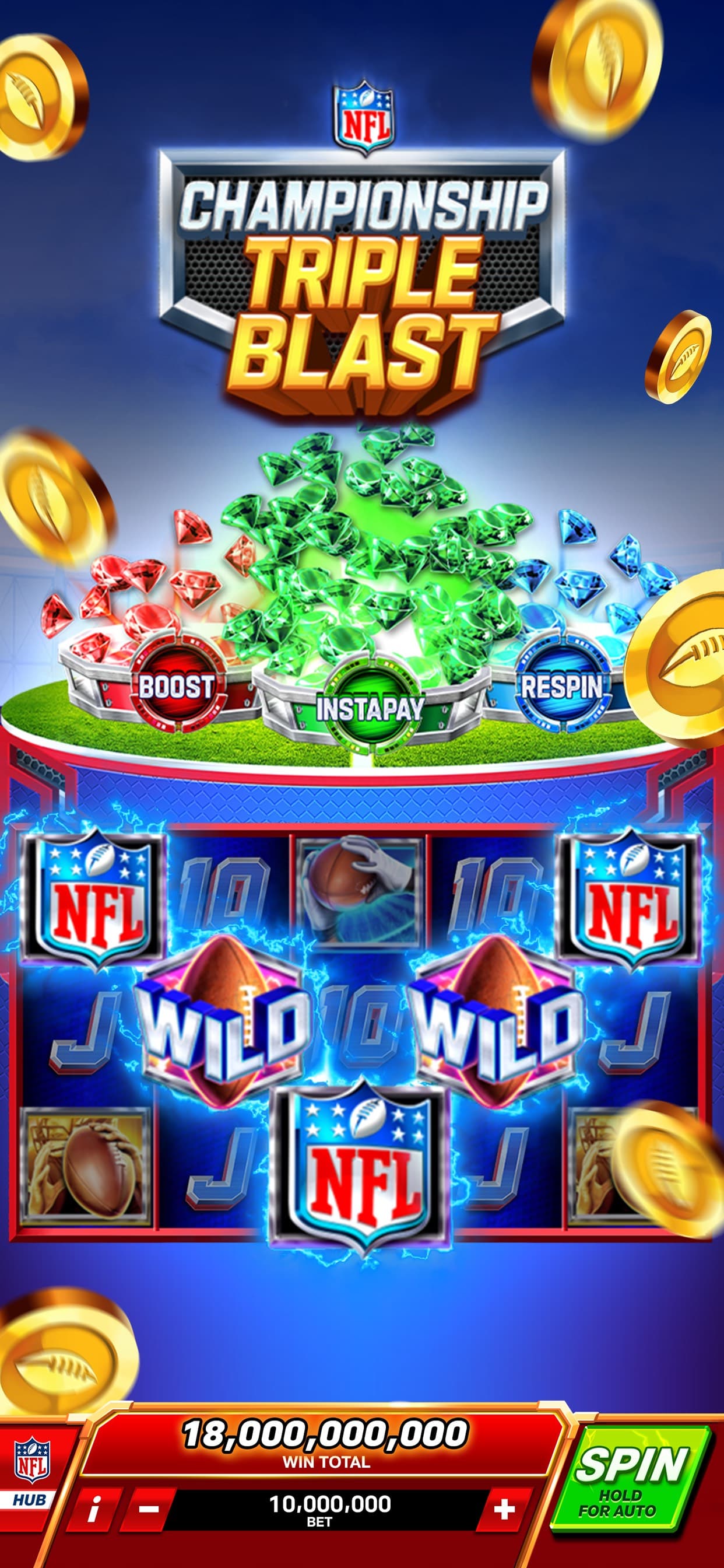 NFL Super Bowl Slots Casino screenshot 4 - screenshot