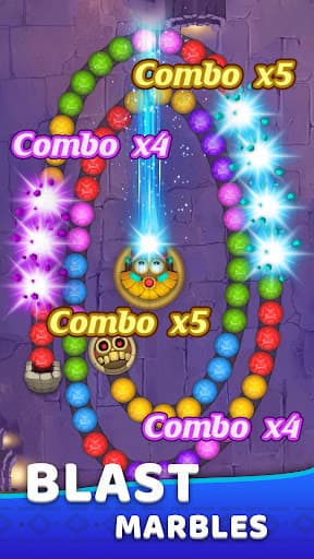 Marble Shoot Blast screenshot 1 - screenshot