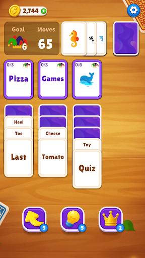Words Klondike : Associations screenshot 8 - screenshot