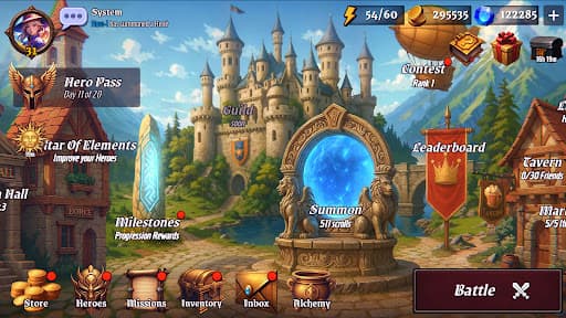 Hero Legends 2: Dragonhunters screenshot 1 - screenshot
