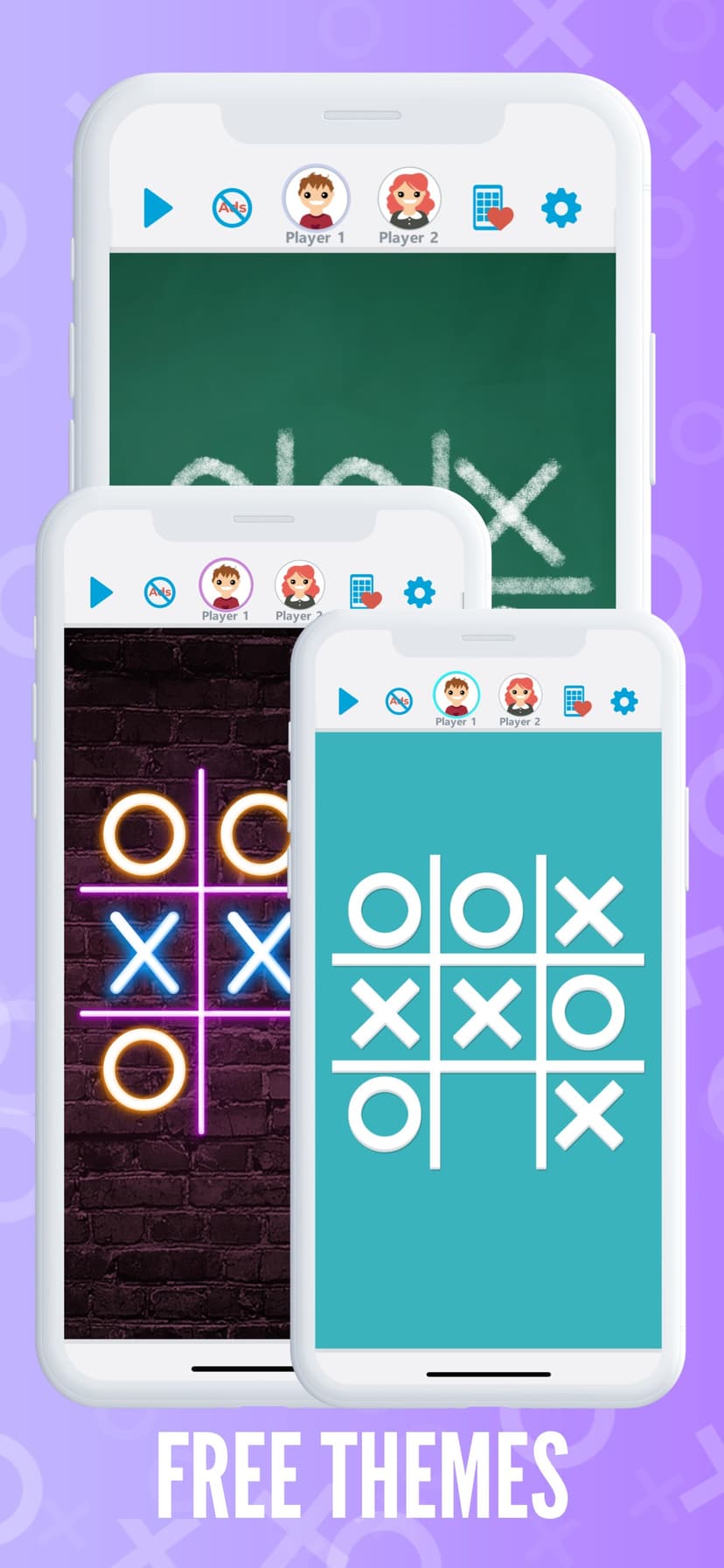 Tic Tac Toe OXO - 2 Player screenshot 2 - screenshot