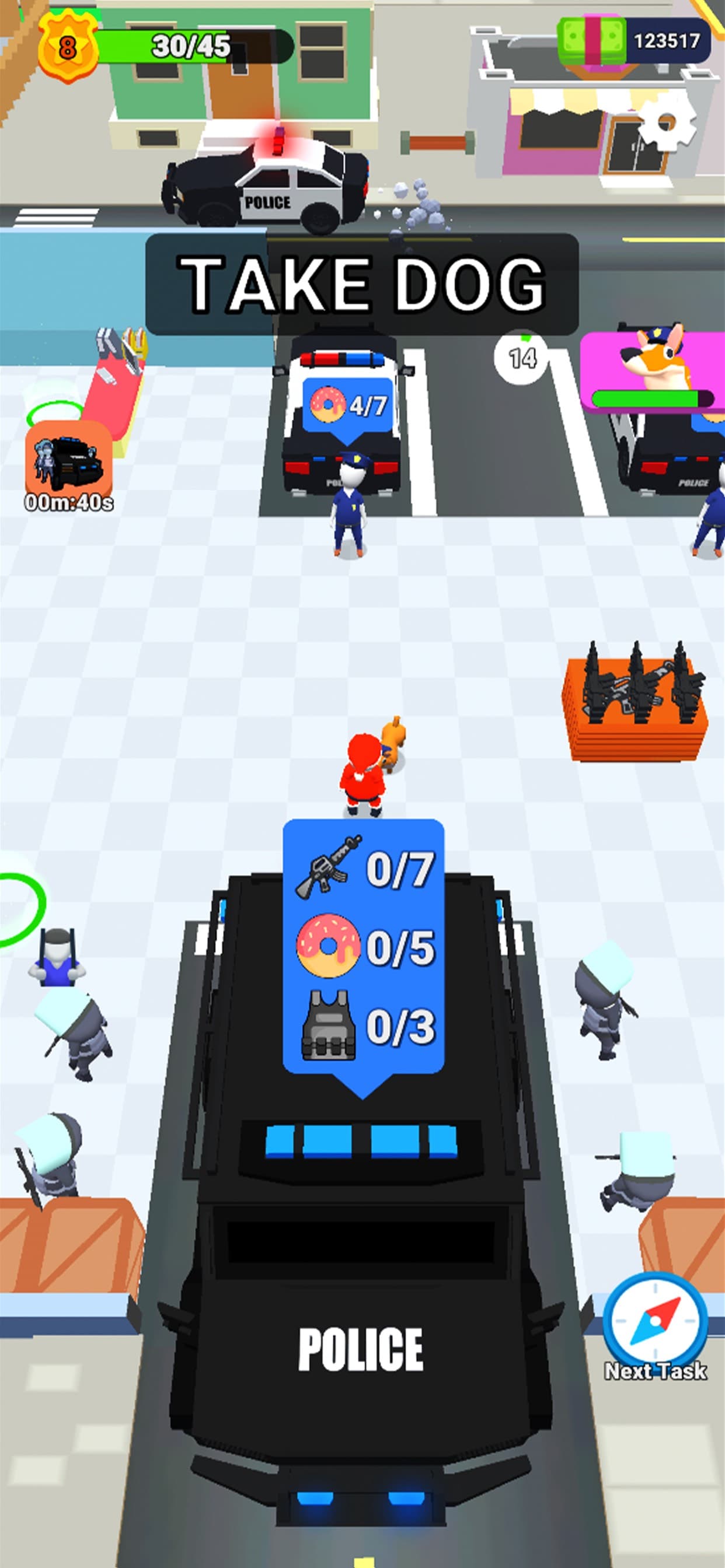 Police Department Tycoon 3D screenshot 1 - screenshot