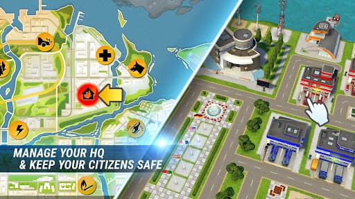 EMERGENCY HQ: firefighter game screenshot 5 - screenshot