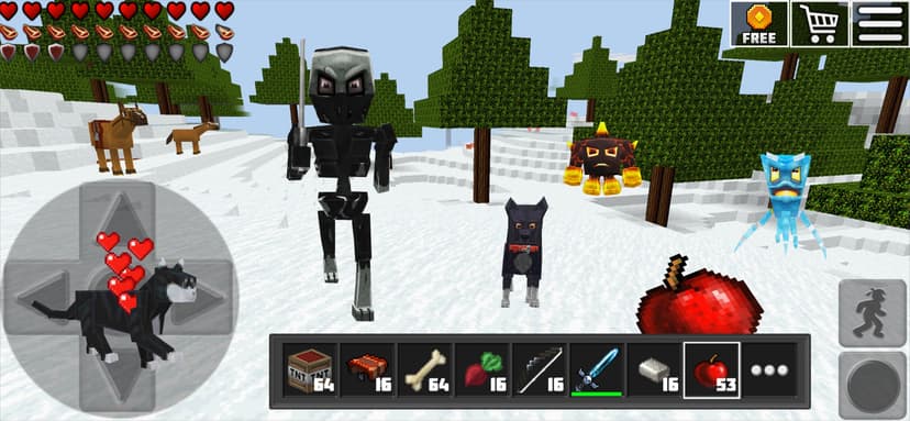 World of Cubes Craft & Mine 3D screenshot 5 - screenshot