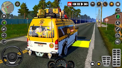 Real Van Driving 3d Game screenshot 6 - screenshot