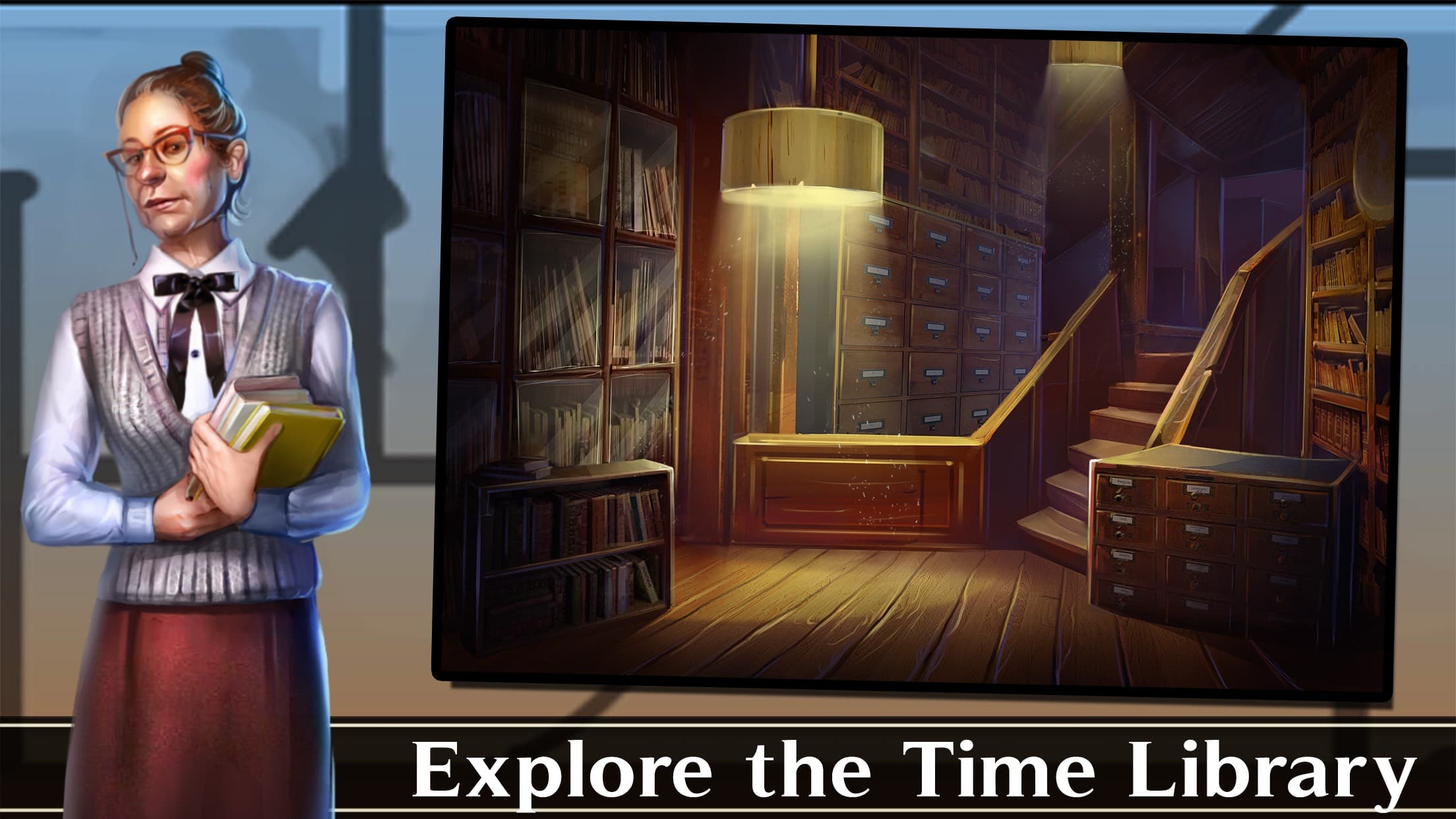Adventure Escape: Time Library (Time Travel Story and Point and Click Mystery Room Game) screenshot 4 - screenshot