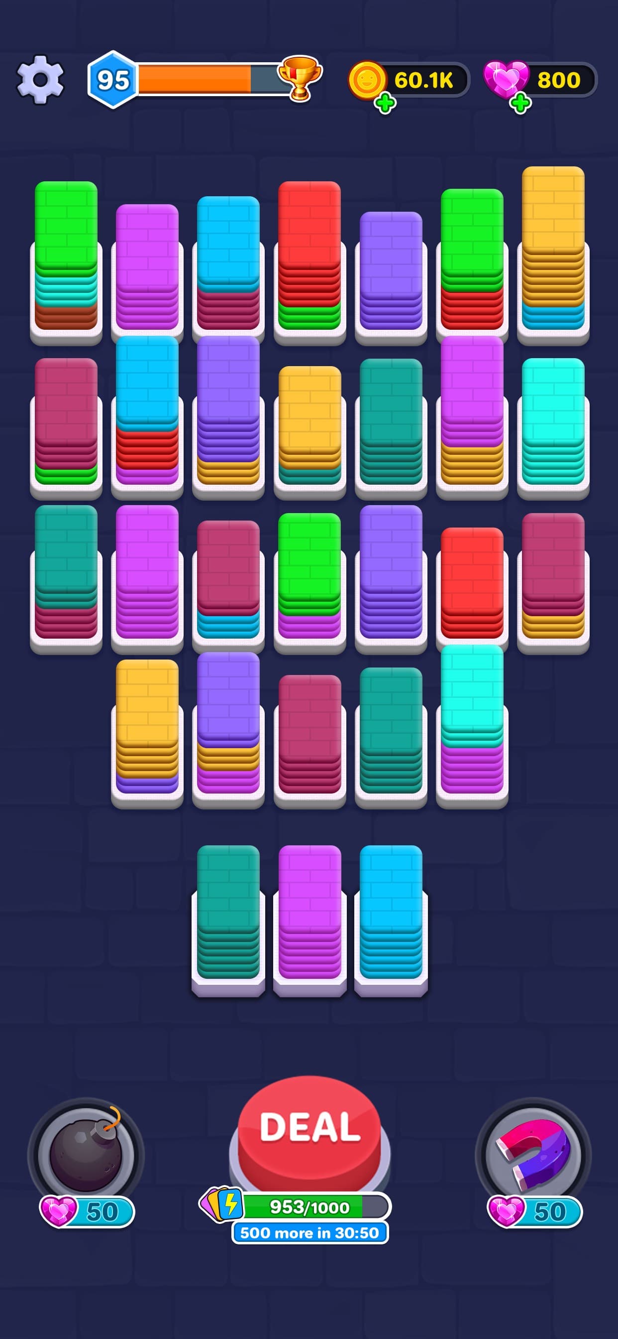 Card Shuffle: Color Sorting 3D screenshot 6 - screenshot