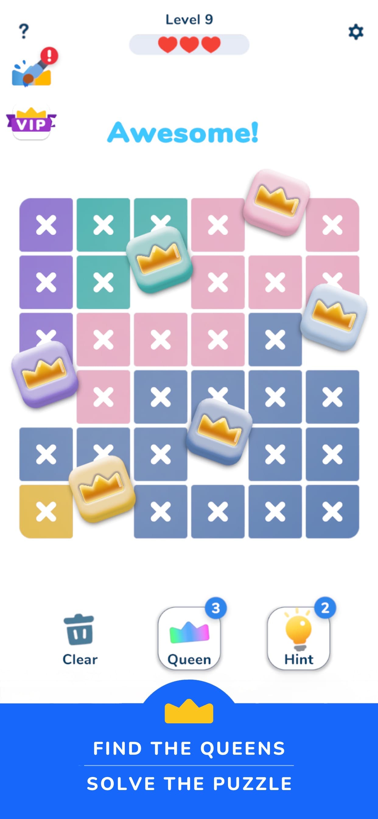Queens Master: Sudoku Puzzle screenshot 1 - screenshot