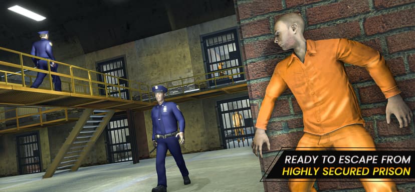 Prison Escape Games Simulator screenshot 1 - screenshot