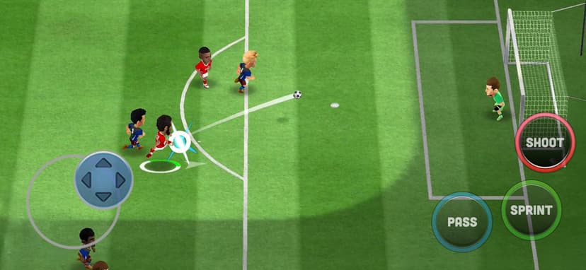 Mini Football - Soccer Game screenshot 1 - screenshot