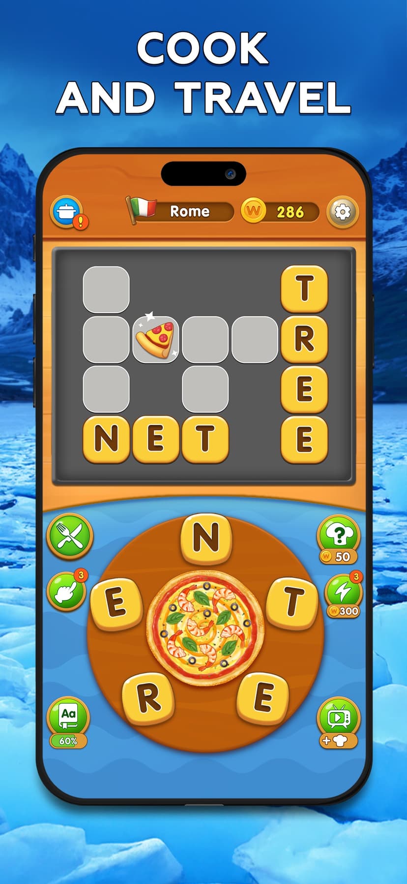 Word Pizza: Crossword Games screenshot 2 - screenshot