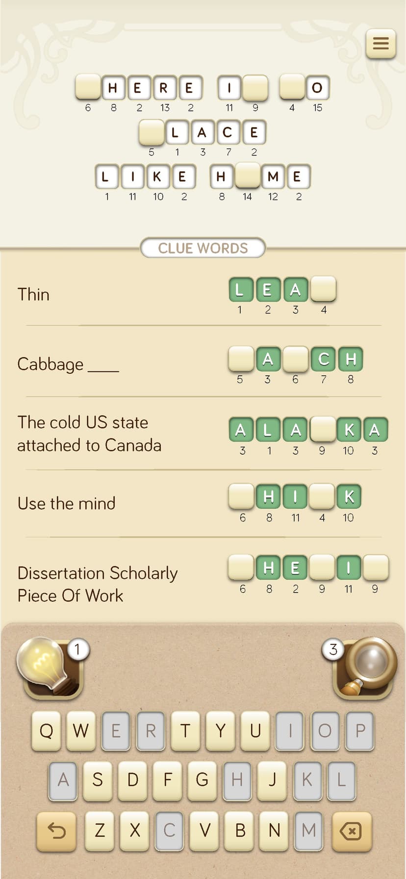 Logicross: Crossword Puzzle screenshot 4 - screenshot